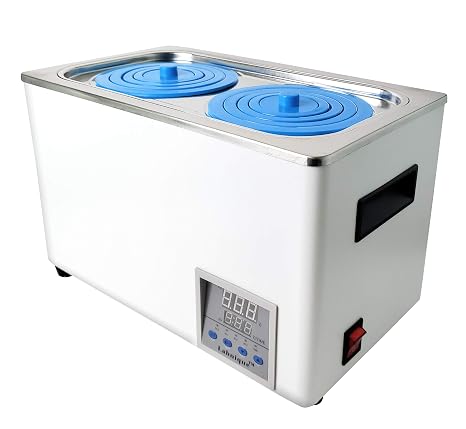 Digital Thermostatic Water Bath, 1 Chamber with 2 Openings, 6L Capacity, 120V/60 Hz