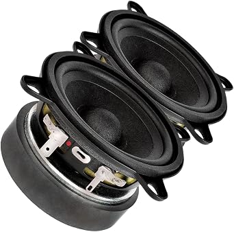Pair Faital Pro 3FE25 3" Midrange Full-Range Woofer Speaker 16 ohm 40W 91dB