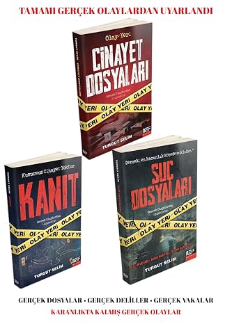 “Gerçek Suç Dosyaları Seti – Cinayet, Kanıt ve Karanlık Vakaları Anlatan 3 Kitaplık Polisiye Koleksiyonu”