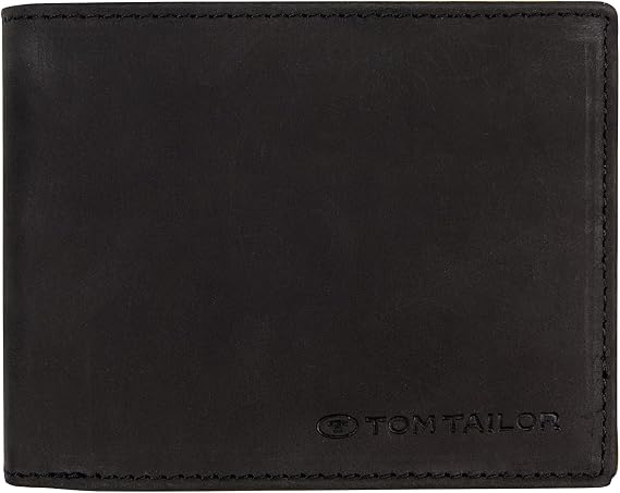 Tom Tailor Men’s Ron Wallet - Black -