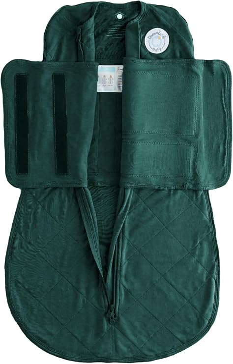 Dreamland Baby Sleep Sack Swaddle, Ultra-Soft Bamboo Viscose (0-6 Months)