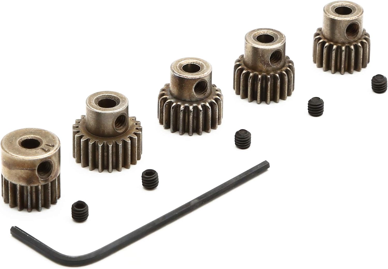 Dynamite Pinion Gear Set 17T. 18T 19T 20T 21T x 48P DYNG4810 Electric CarTruck Option Parts