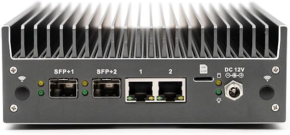 Protectli Vault Pro VP2440e - 4 Port, Micro Appliance/Mini PC - Intel N150, 2X 10G SFP+ NICs, 2X 2.5G NICs, DDR5 RAM, M.2 NVMe SSD Storage, AES-NI, Barebones