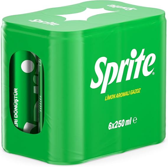 Sprite Lemon Flavored Box 6x250 ML