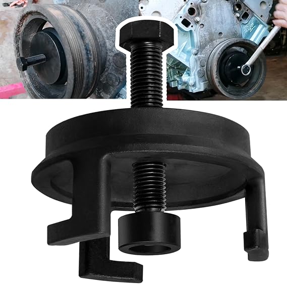 For GM LS Harmonic Balancer Puller 25264 Crank Pulley Puller for Chrysler Jeep Dodge, Harmonic Damper Puller for Engine Balancer Removal Replacement