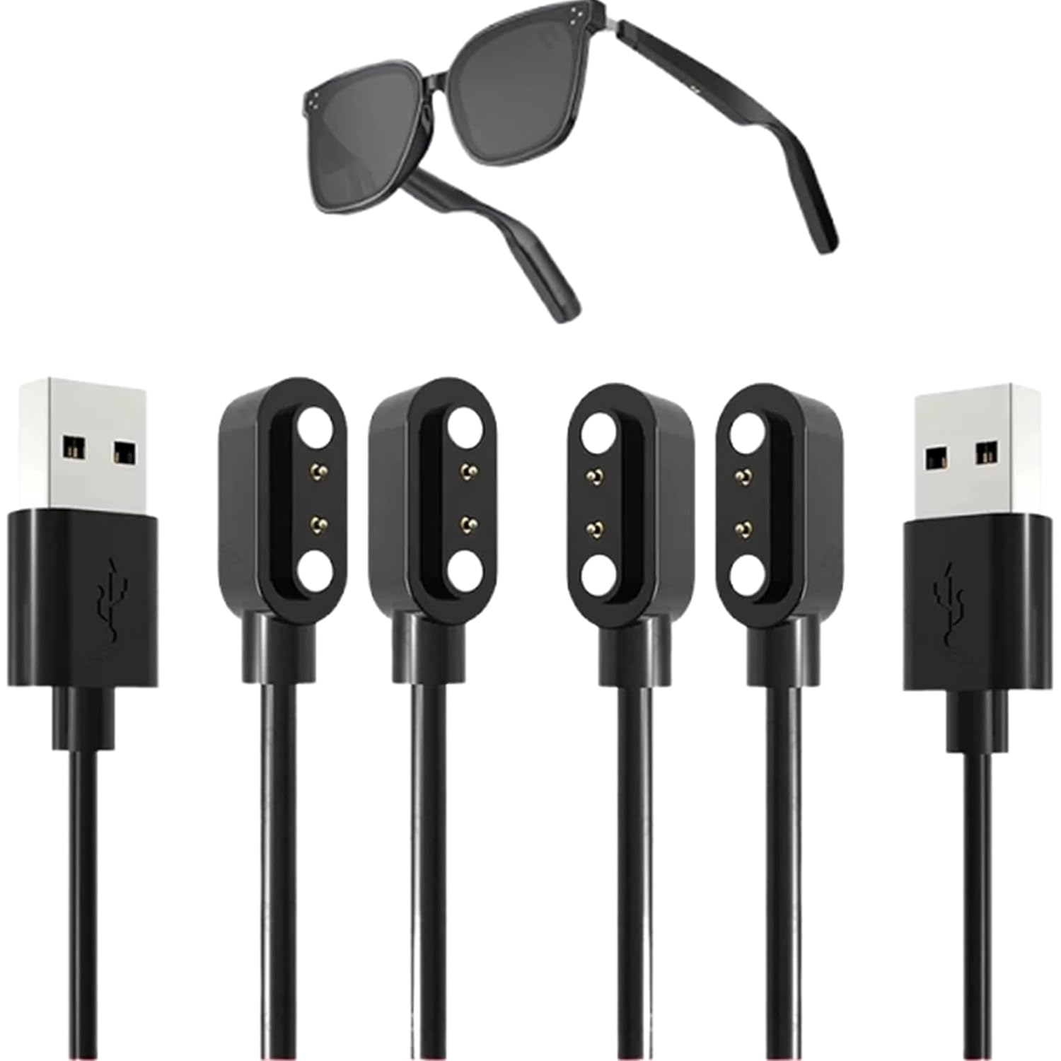 Magnetic Charging Cable Compatible with Smartglasses,Replacement for Lifebee Smart Glasses Charger Cord