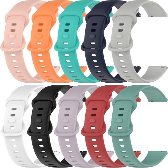 Veryfit Watch Band - IDW13/IDW16/IDW19/IDW21/IDW25/IDW26,Soft Silicone Smart Watch Bands Quick Release Wristband Replacement Band Strap Accessories