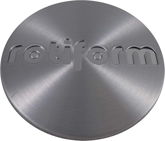 RotiForm Silver Custom Wheel Center Caps # 1003-40M Silver Emblem (1 Cap)