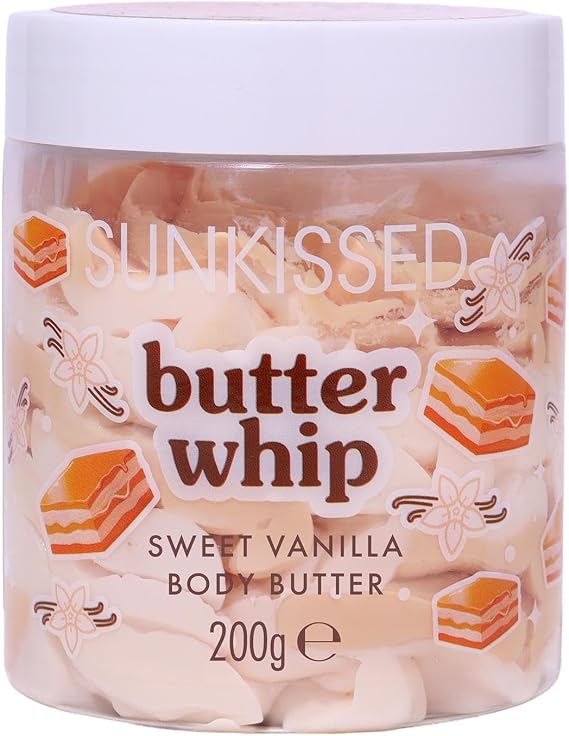Sunkissed Butter Sweet Vanilla Whipped Body Butter 200g