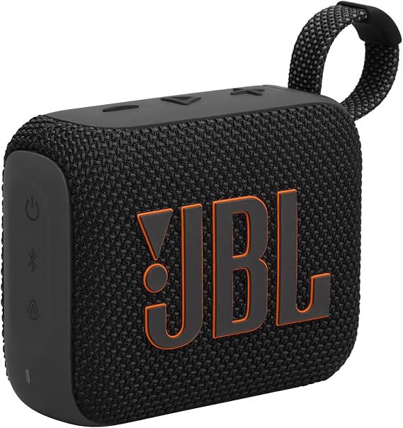JBL Go4, Bluetooth Speaker, IP67, Black