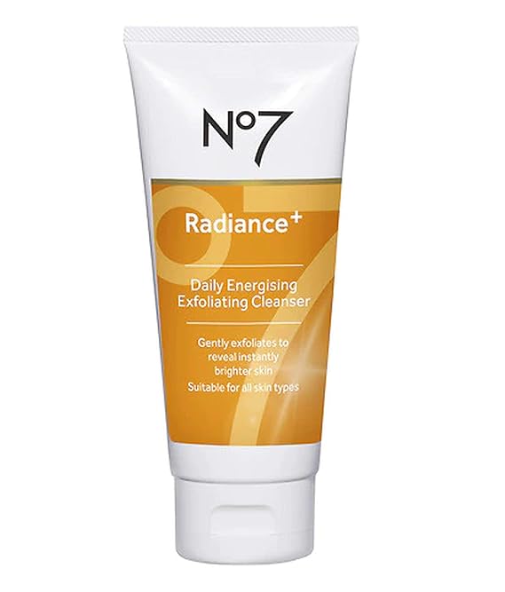 No7 Radiance Plus Daily Energizing Exfoliating Cleanser -- 3.3 fl oz