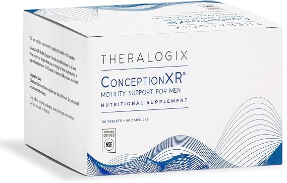 Theralogix ConceptionXR Motility Support Men's Fertility, NSF Certified