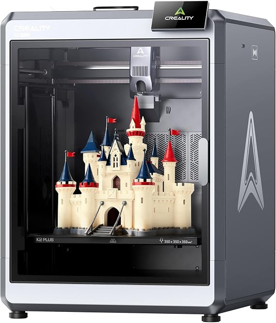 Creality K2 Plus 3D Printer, Support Multi Color Printing Needs CFS