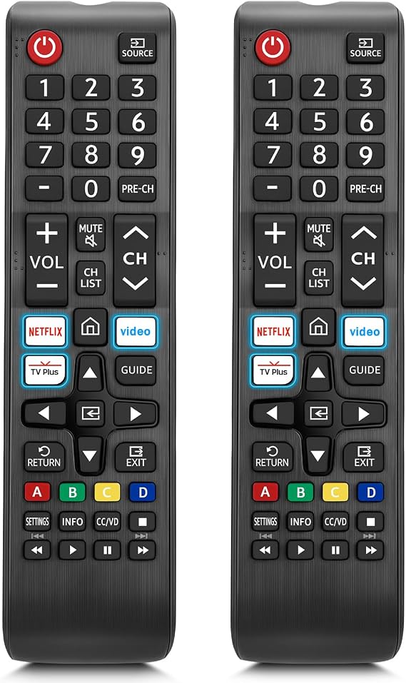 (Pack of 2) for All Samsung TV Universal Replacement Remote Control