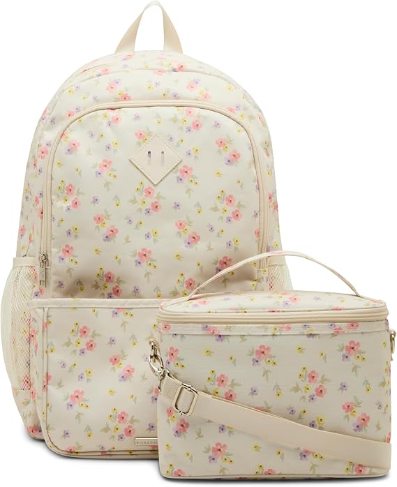 Madden Girl Tutu Backpack, Cream Floral