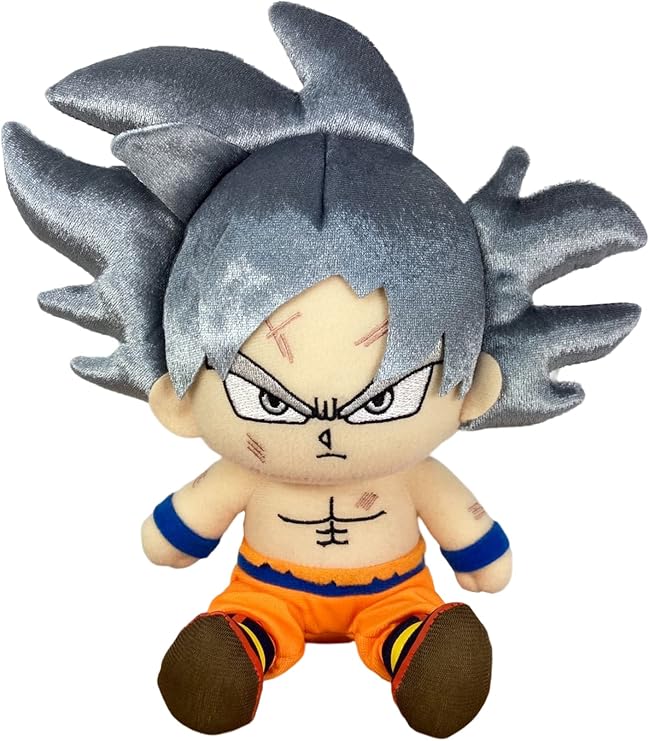 Dragon Ball Super - Goku Ultra Instinct Sitting Plush 7"