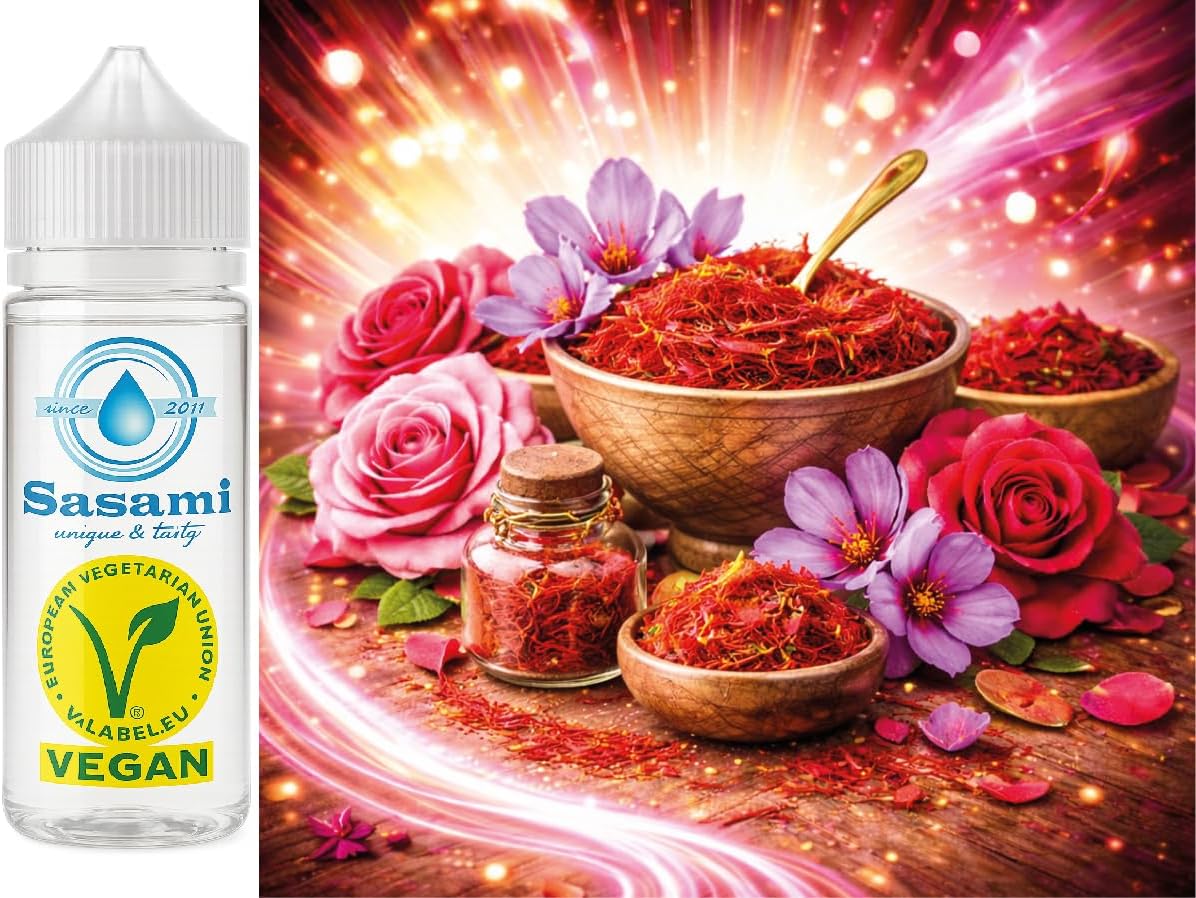 Rose Saffron Aroma Concentrate - Vegan - Sasami - 100ml