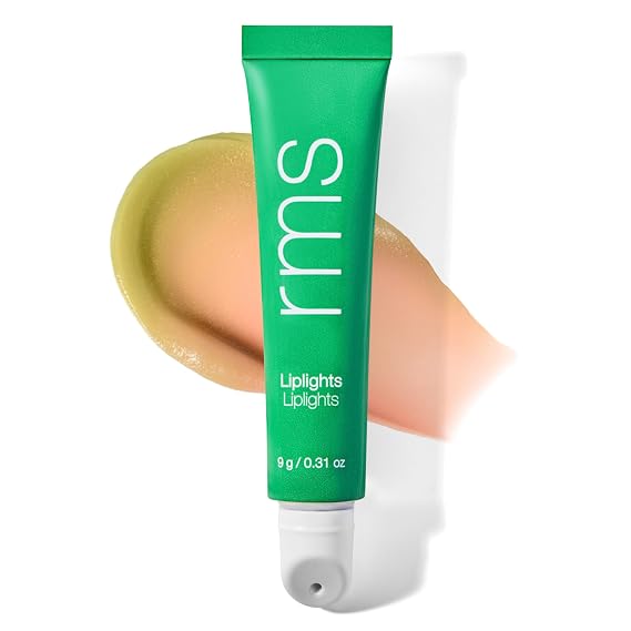 RMS Beauty Liplights Cream Lip Gloss - Chameleon | Color-changing pH hydrating lip balm & gloss in Chameleon. Vanilla-infused lip plumper for a custom pink tint.