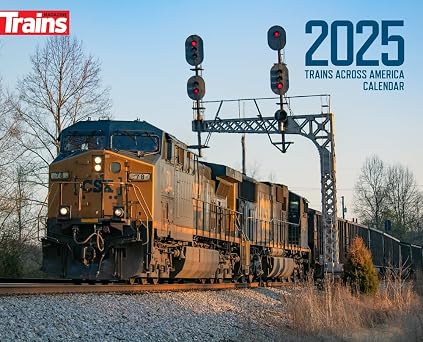 Trains Across America 2025 Calendar