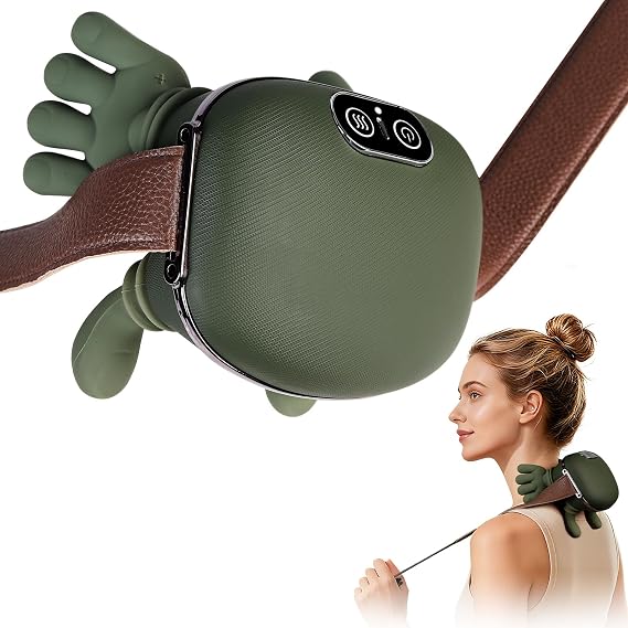 Neck Massager with Heat, Shiatsu Electric Neck and Shoulder Massager with N7 Master Hand, Gifts for Men Women | Shiatsu Electric Neck and Shoulder Massager with N7 Master Hand, Gifts for Men Women