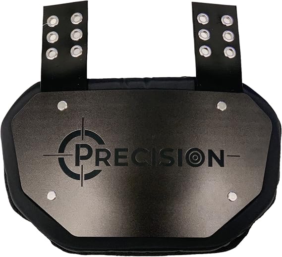 Precision Back Plate - Rear Protector Lower Back Pads for Football Players, **Adults / Big Teen Size**
