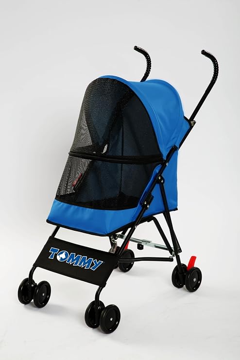 Tommy Evcil Hayvan Arabası Mavi 76.5 * 44 * 99cm Max 15kg