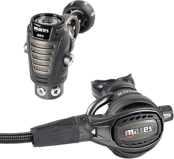 Mares Epic ADJ 82X Scuba Diving Regulator Set - First & Second Stage