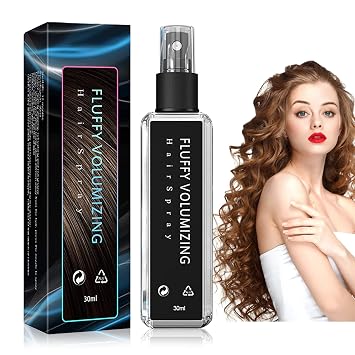 100ml Fluffy Volumizing Hair Spray, Extra-Volume Magic Spray, Instant Volumizing with Non-Greasy & Non-Sticky, Long-lasting Bright, Suitable For All Hairstyles