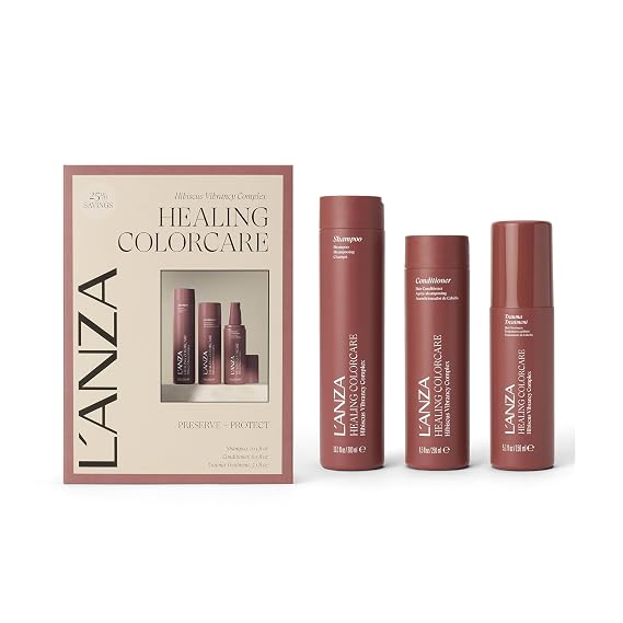L'ANZA Healing Colorcare Hair Kit - Shampoo, Conditioner & Treatment