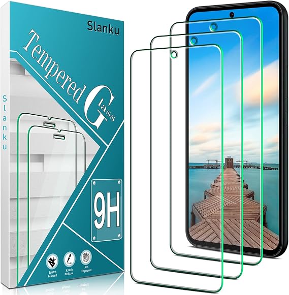 Slanku 3 Pack Screen Protector For Samsung Galaxy A54 5G Tempered Glass