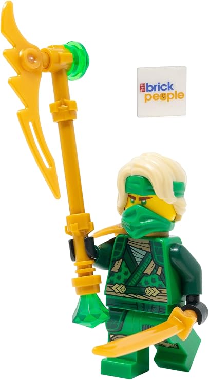 LEGO Ninjago: Lloyd Crystalized Minifigure with Jagged Blade