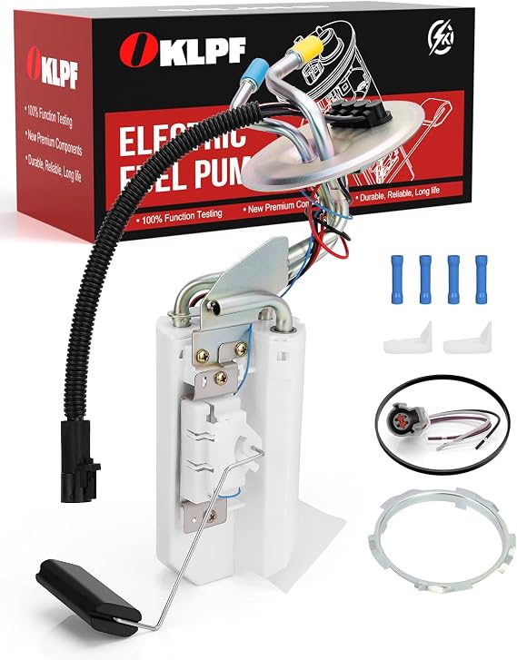 OKLPF Electric Fuel Pump Module Assembly SP2007H Compatible with 1990 1991 1992 1993 1994 1995 1996 1997 Ford F150,1990-1996 Ford F250,1997 F250 HD,1990-1997 Ford F350,L6 4.9L V8 5.0L 5.8L 7.5L