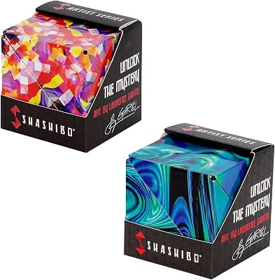 SHASHIBO Bundle of 2 - Confetti and Mystic Ocean