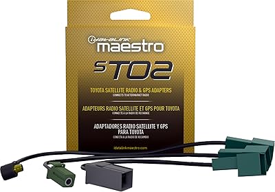 Maestro Acc-SAT-TO2 Sat Radio and GPS Antenna adaptors for TO2 Vehicles