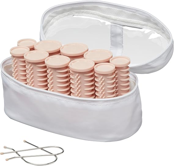 Conair Instant Heat Compact Hot Rollers; Pink by Conair