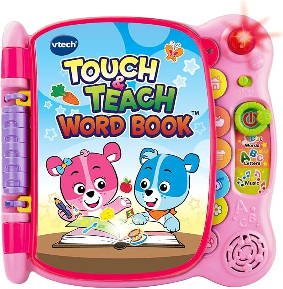 VTech Touch and Teach Word Book , Pink