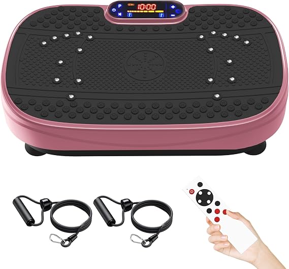 Vibration Plate, Exercise Machine,Full Body Shaker Workout Fitness Platform Home Vibration Plate