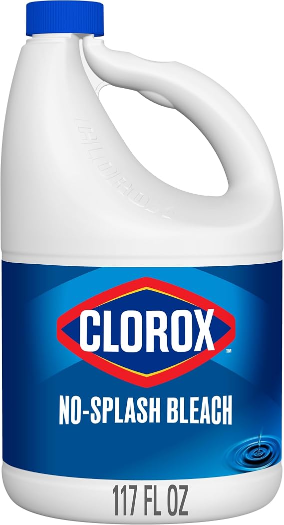 Clorox No Splash Bleach, 117 Fluid Ounces (Package May Vary)