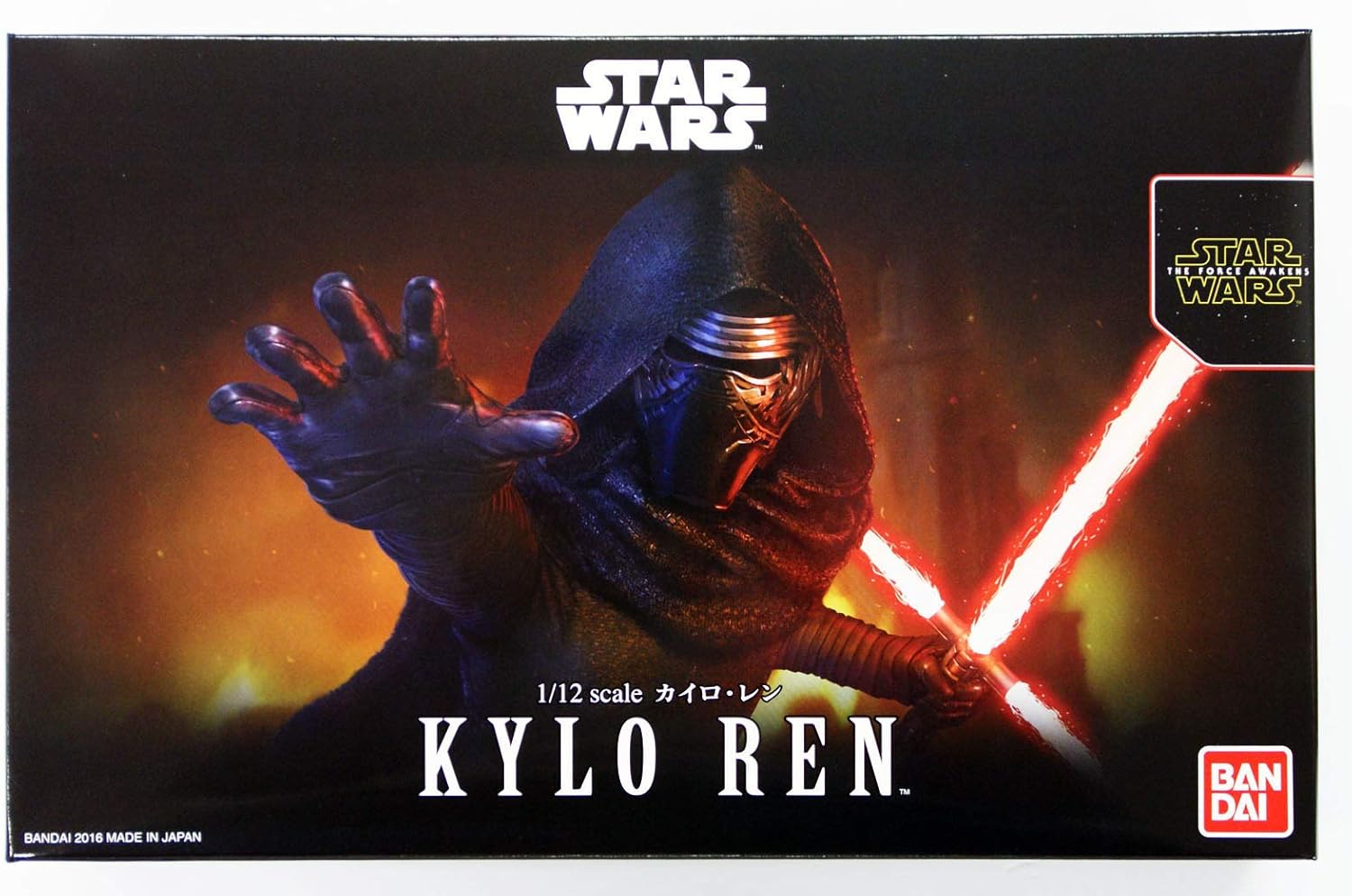 Bandai Hobby Star Wars 112 Plastic Model Kylo Ren Star Wars"