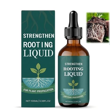 Liquid Plant Rooting Solution, Root Drops, Rooting for Cuttings, Liquid Fertilizer Formula for Cutting, Houseplant Rooting Powder Drops, Powder for Cuttings, Root Grow 100ml