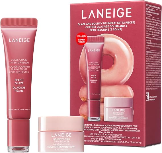 Lanage Glaze Tint Trip Serum & Bouncy Set