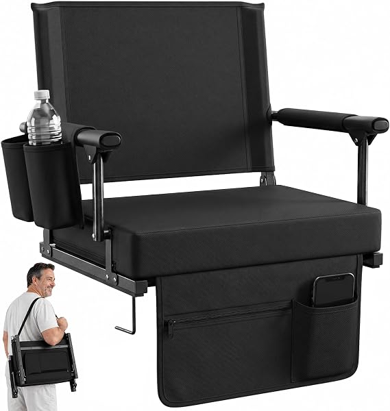 Sekey Stadium Seats with Back Support & Arm Rest