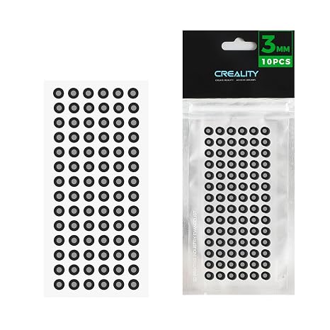 Creality Official 3.0 mm 3D Scanning Marker for 3D Scanner, 3D Tracking Dot Reference Point Markers, Diffuse Reflection Markers(10 Sheet 840 Dots)