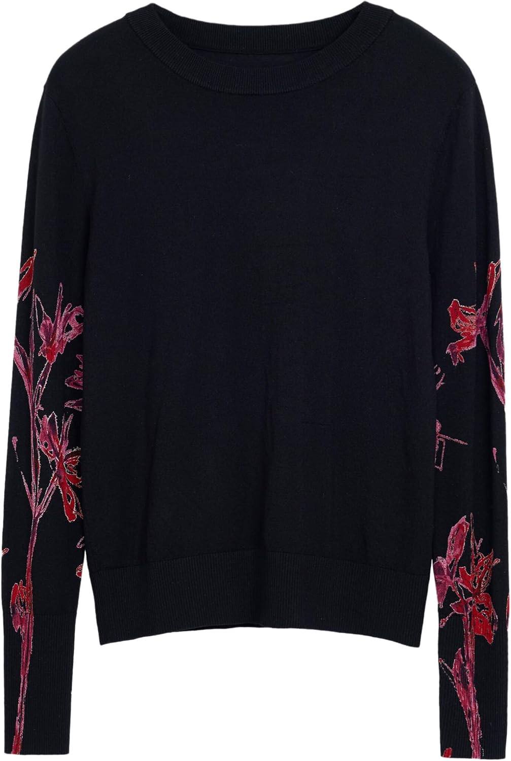 Desigual Womens Orchid Sleeve Sweater
