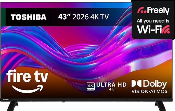 Toshiba UF26 Fire 43" 4K Ultra HD LCD Smart Fire TV
