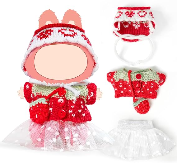 17cm bubu Doll Clothes Outfits Accessories,boy Doll Clothes Set