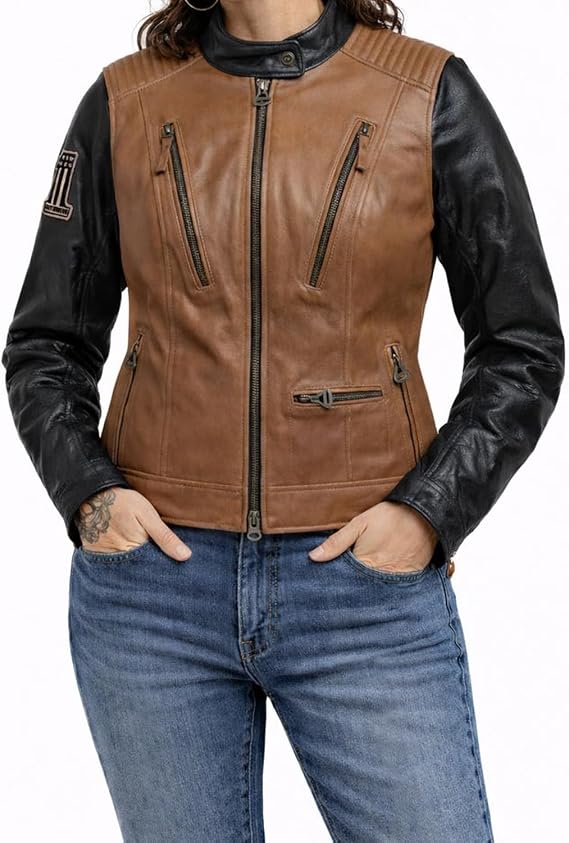Harley-Davidson Women's Arterial Leather Jacket - 98005-20VW