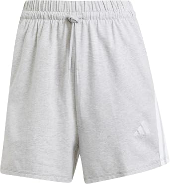 adidas Women's Essentials 3-Stripes Cotton Shorts
