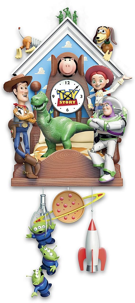 The Bradford Exchange DisneyPixar Toy Story Sculptural Cuckoo Clock