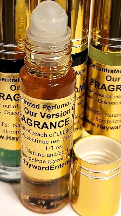 HYWD Enterprises Perfume Oil Compatible to RIHANNA LOVE for Women, Fragrance Rendition, Eau de Parfum, 1/3 oz. (10ml) Glass Roll on